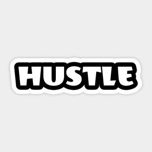 Hustle Design Sticker